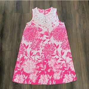 Lilly Pulitzer Pink Floral Mini Dress